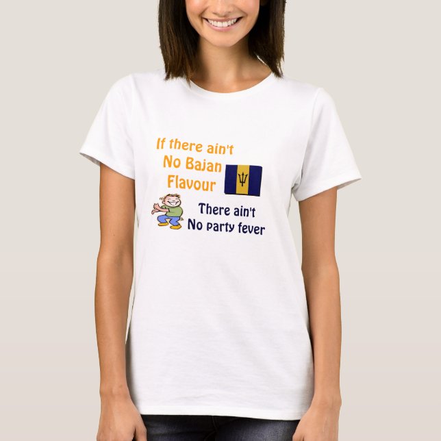 T-shirts de Barbados (Frente)