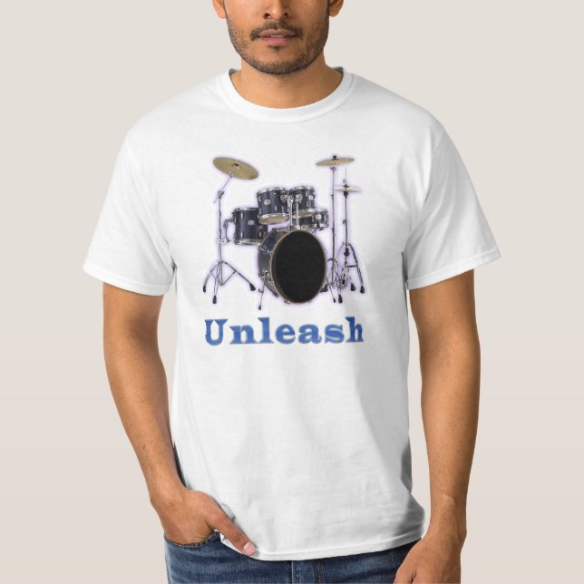 t-shirts de baterista (Frente)
