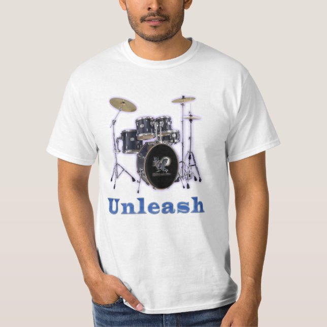 t-shirts de baterista (Frente)