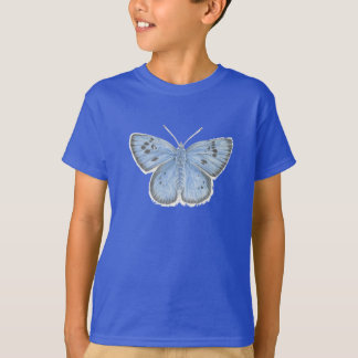 T-Shirts de Borboleta Azul Grande