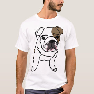 T-shirts de Bulldog Inglês