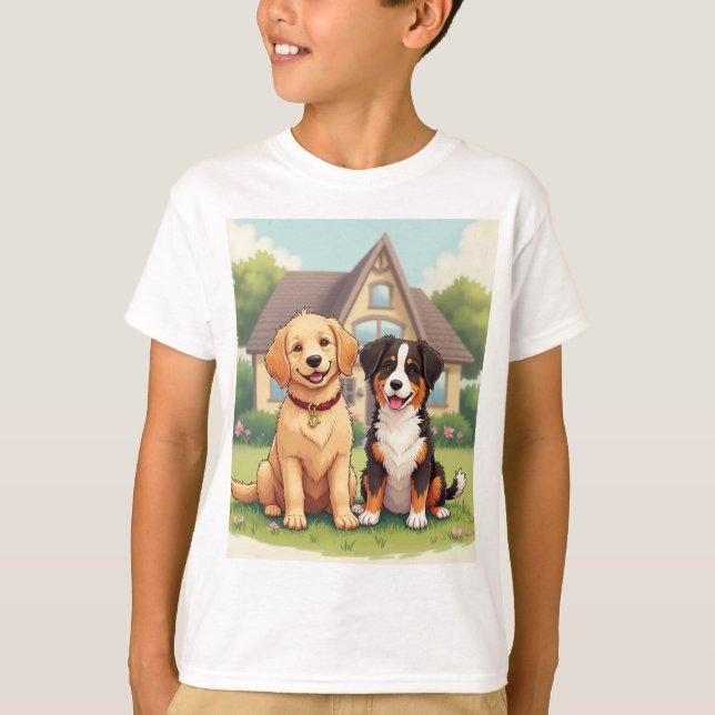 t-shirts de cães (Frente)