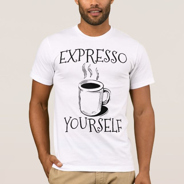 T-shirts de café (Frente)