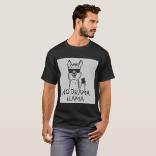 T-shirts De "camiseta nenhum lama do drama"