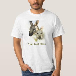 t-shirts de canguru