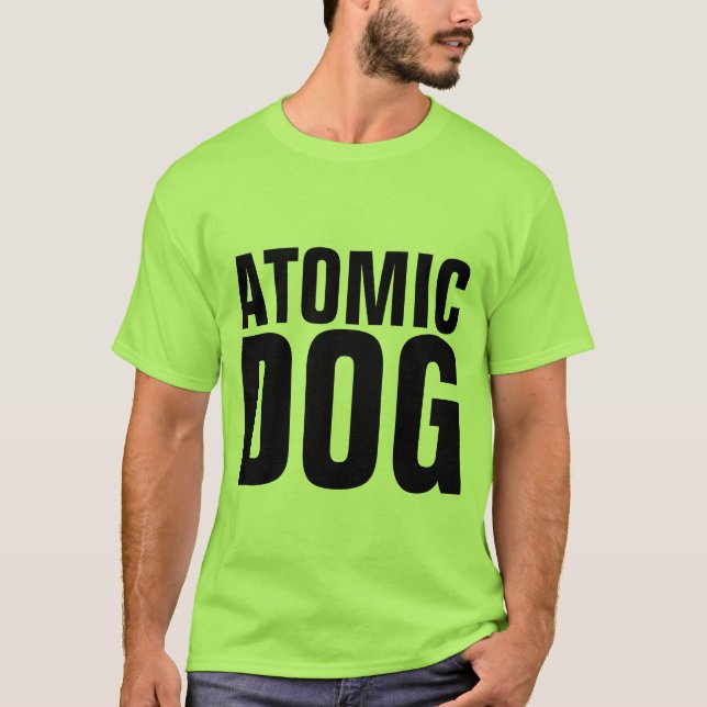 T-SHIRTS DE CÃO ATÔMICO (Frente)