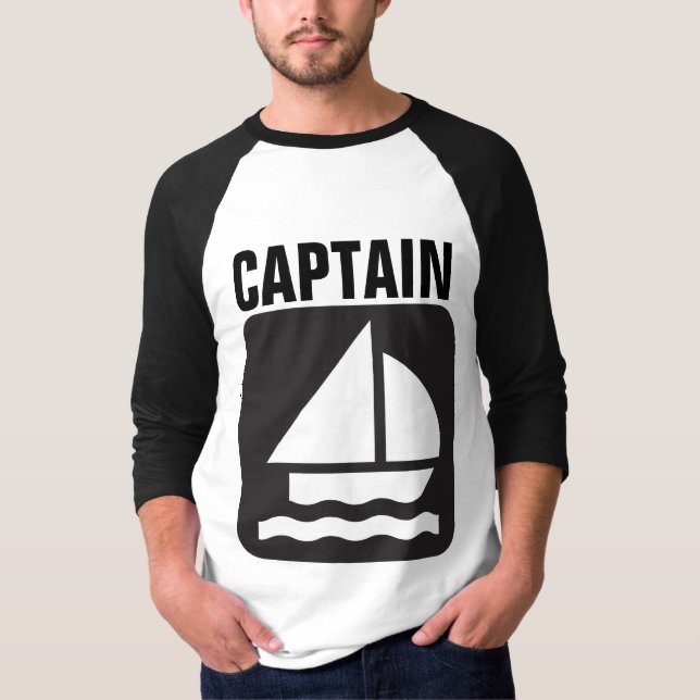 T-Shirts DE CAPITÃO MEN (Frente)