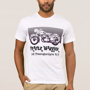 T-shirts de Christian Biker, camiseta do guerreiro