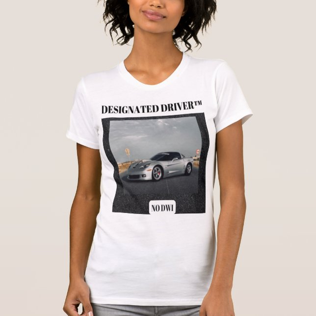 T-Shirts de condução feminina (Frente)