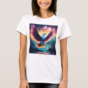 T-Shirts de Crystal Eagle de Espírito Selvagem