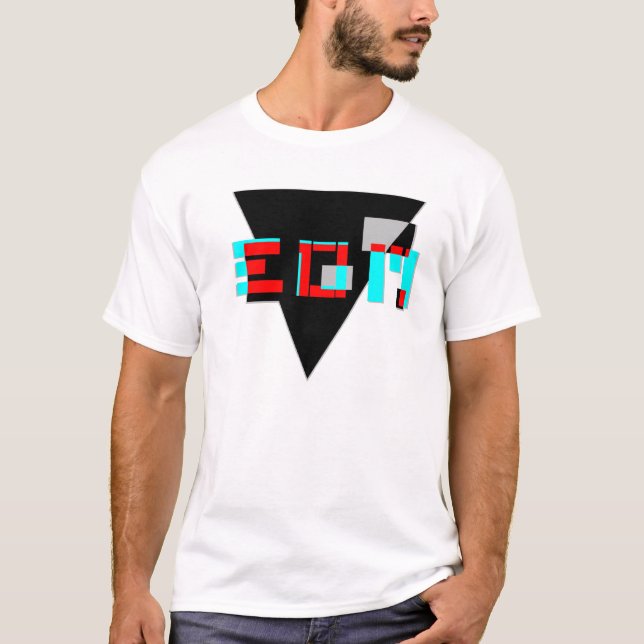 T-shirts De "design original da maneira" EDM EDM (Frente)