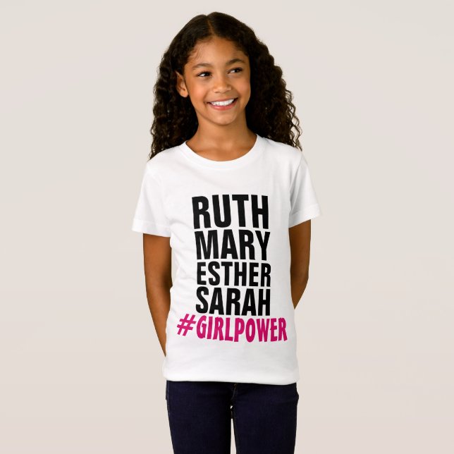 T-SHIRTS DE ENERGIA PARA GAROTAS CRISTÃOS (Frente Completa)