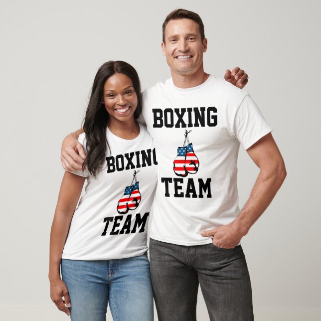 T-shirts DE EQUIPE DE BOXING (Unissex)