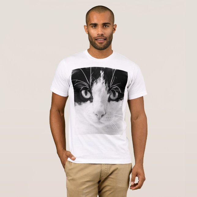 T-shirts DE FACE CLOSEUP CAT (Frente Completa)