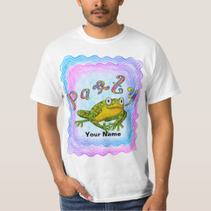 t-shirts de festa de aniversário sapo