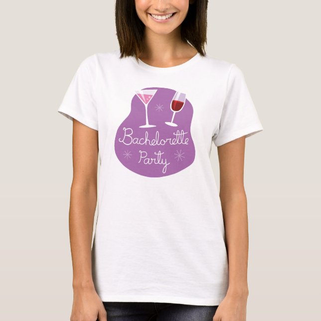 T-Shirts de festa de solteira (Frente)