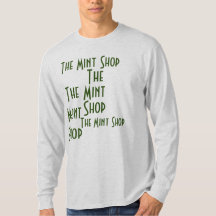 T-Shirts de folhas compridas, de uso masculino