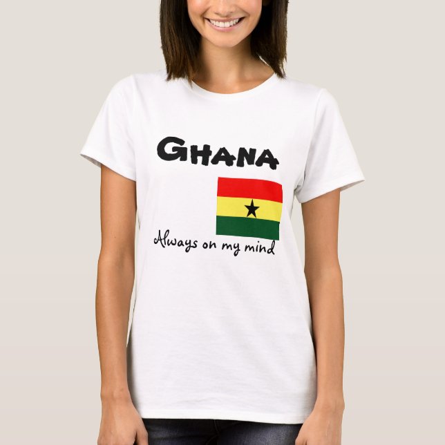 t-shirts de Gana (Frente)