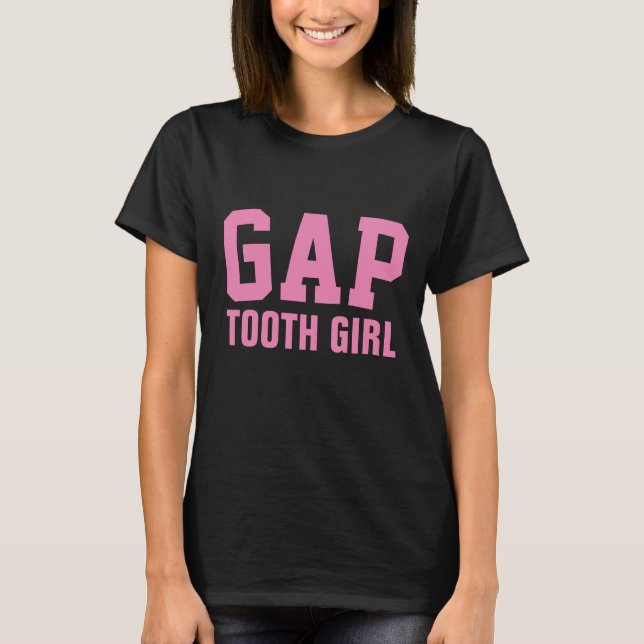 T-Shirts DE GAROTA DENTÁTICA DE GAP (Frente)
