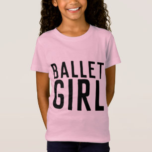 T-SHIRTS DE GAROTAS balés