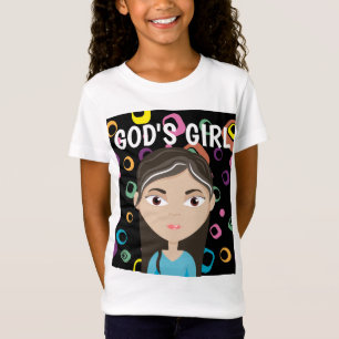 T-shirts DE GAROTAS Cristãs DE DEUS