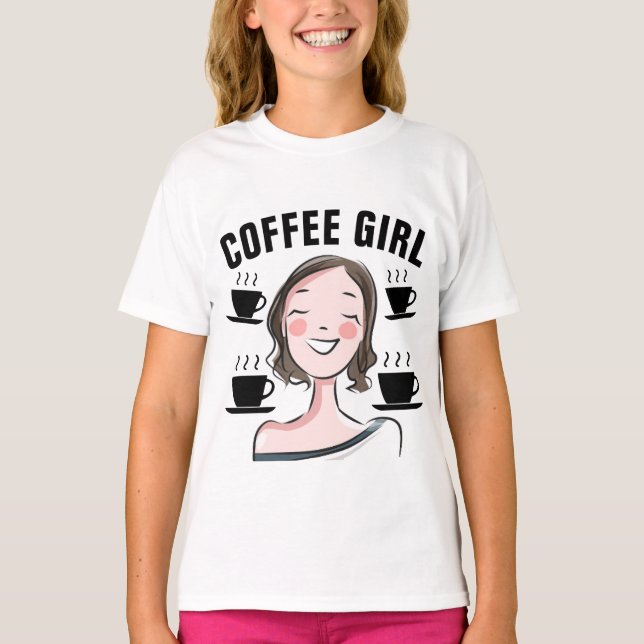 T-shirts de garotas engraçadas (Frente)