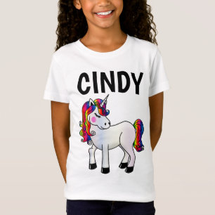 T-SHIRTS DE GAROTAS PERSONALIZADAS UNICORN PERSONA