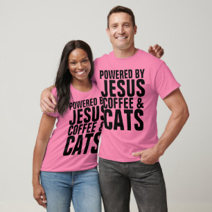 T-shirts de gata-cristã, GATOS DE CAFÉ