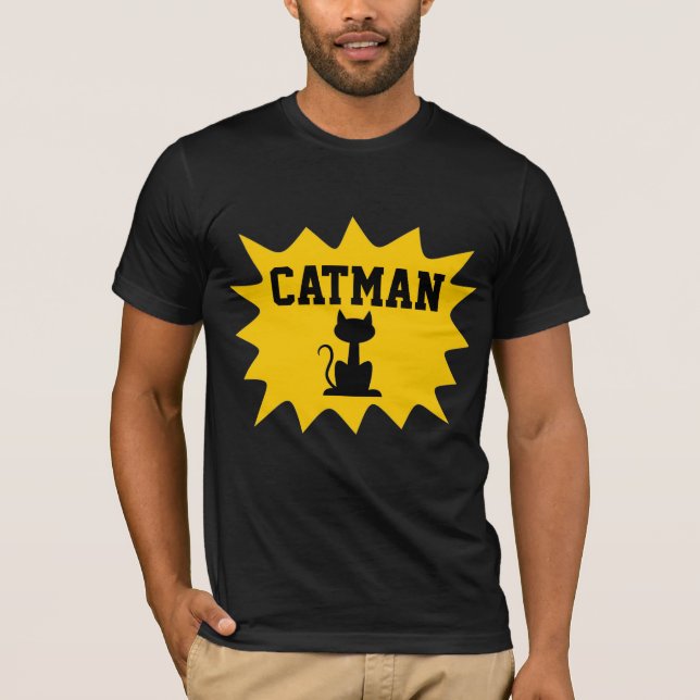 T-Shirts DE GATMAN CAT (Frente)