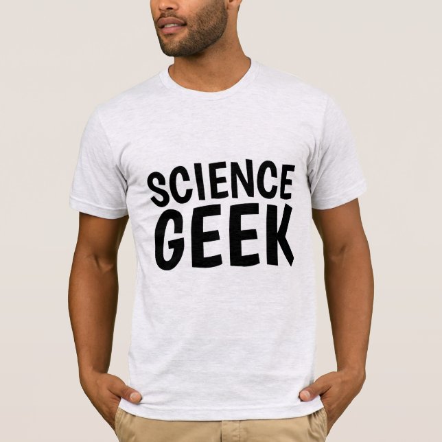 T-SHIRTS DE GEEK CIENTÍFICO (Frente)