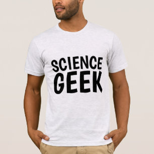T-SHIRTS DE GEEK DE CIÊNCIA