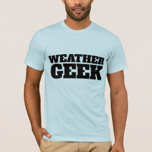 T-SHIRTS DE GEEK METEOROLÓGICO