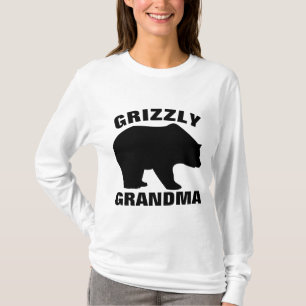 T-SHIRTS DE GRANDMA FUNNADA, URSO