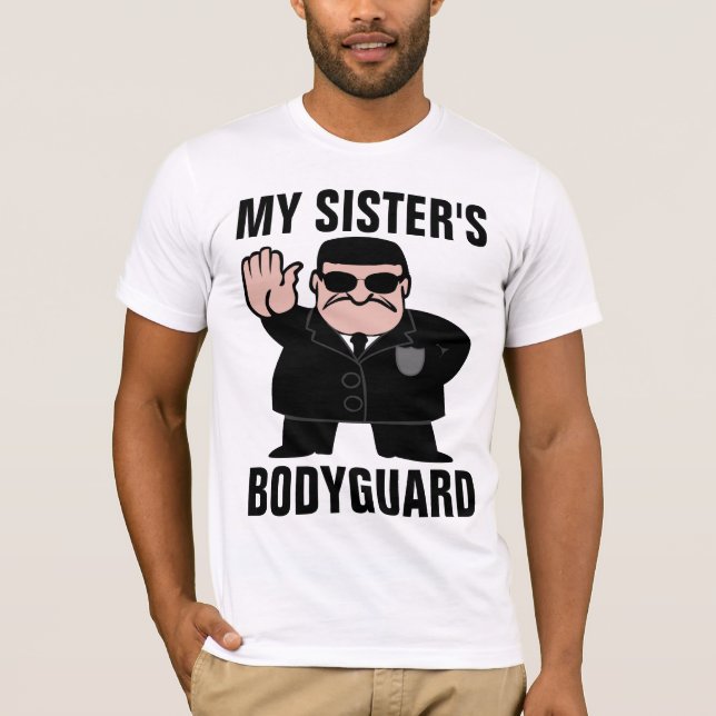 T-shirts DE GUARDA-CHAVE DA MINHA IRMÃ (Frente)