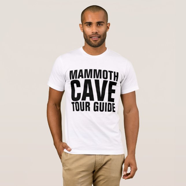 t-shirts de GUIA TURÍSTICA MMOTH CAVE (Frente Completa)