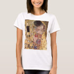 T-shirts ~ de Gustavo Klimt o beijo<br><div class="desc">Klimt 1862-1918,  Gustavo,  bei Wien de Baumgarten,  Áustria</div>