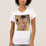 T-shirts ~ de Gustavo Klimt o beijo<br><div class="desc">Klimt 1862-1918,  Gustavo,  bei Wien de Baumgarten,  Áustria "o beijo"</div>