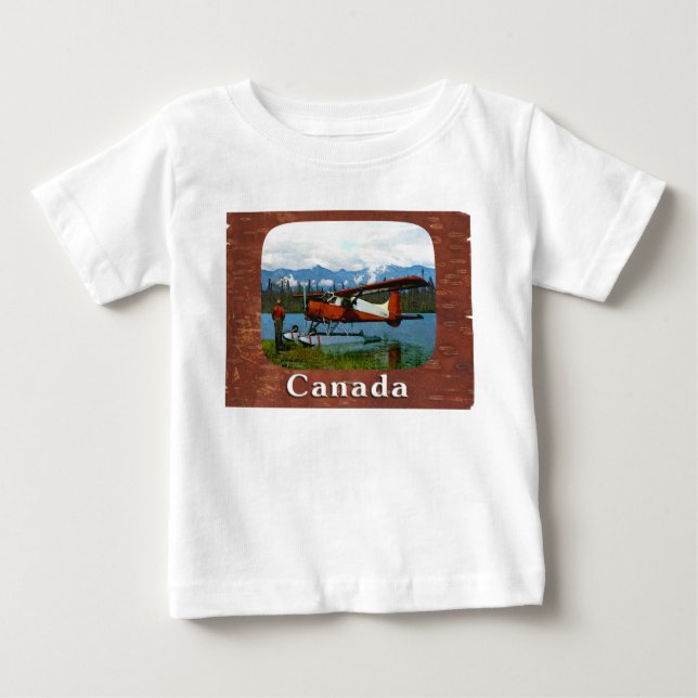 T-shirts De Havilland Beaver Floatplane (Frente)