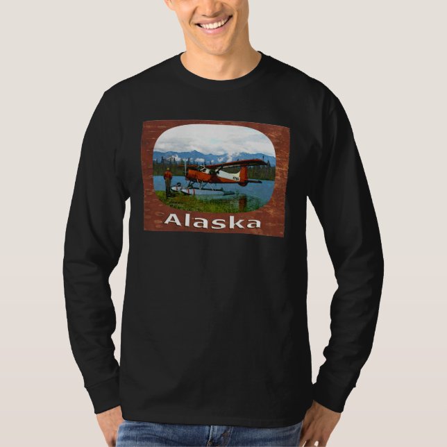T-shirts De Havilland Beaver Floatplane (Frente)