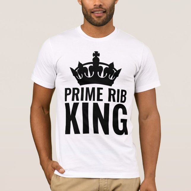 T-SHIRTS DE HOMENS DO REI DA PRIMEIRA MARCA (Frente)