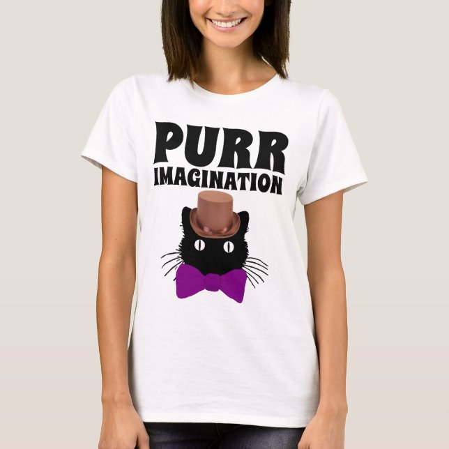 T-SHIRTS DE IMAGINAÇÃO PURR (Frente)