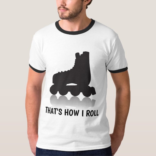 T-Shirts DE LADIÇÃO DE ROLADER ROLLER (Frente)