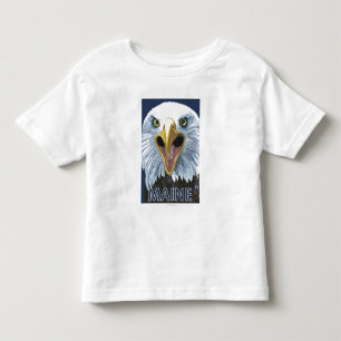 T-shirts De MaineEagle fim acima