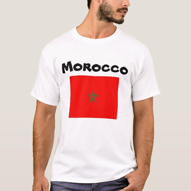 t-shirts de Marrocos (Frente)