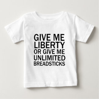 T-shirts Dê-me Liberdade Ou Dê-me Pão Sem Limite