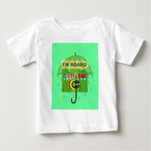 T-shirts De modo geral, sinto sua falta: Texto Inspirador