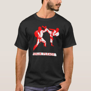 T-shirts De Ninja artes marciais T engraçado do karaté do