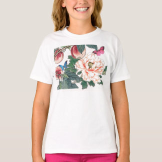 T-SHIRTS DE NOME PERSONALIZADO PARA FLORES DE JAPO
