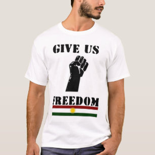 T-shirts Dê-nos a liberdade