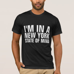 T-Shirts DE NOVA IORQUE, ESTADO DE MENTE DE NOVA I